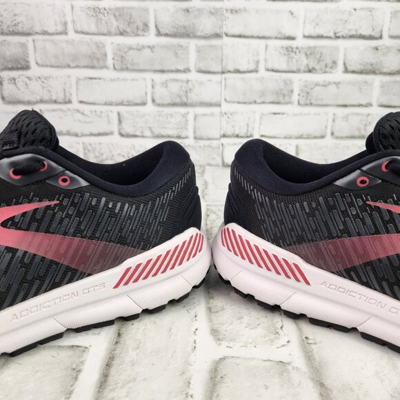 Brooks Addiction GTS 15 Women's Sz 11 Extra Wide 2E Walk Black Athletic Gym Shoe - Picture 4 of 10